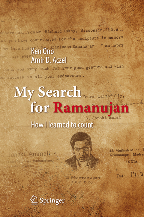 My Search for Ramanujan - Ken Ono, Amir D. Aczel