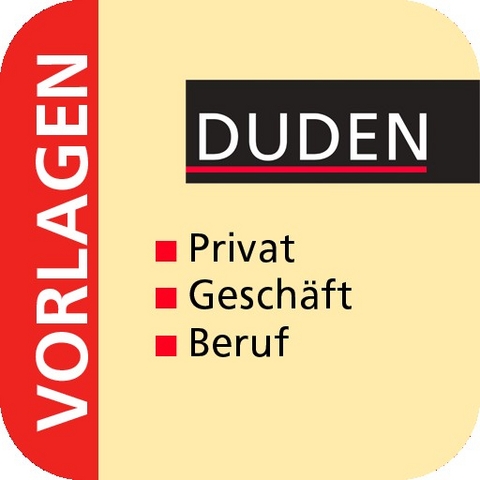 Duden-Vorlagensammlung – Privatkorrespondenz