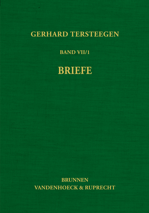 Gerhard Tersteegen: Briefe - Gerhard Tersteegen