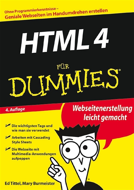 HTML 4 für Dummies - Ed Tittel, Mary Burmeister