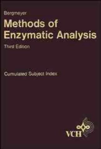 Methods of Enzymatic Analysis - 