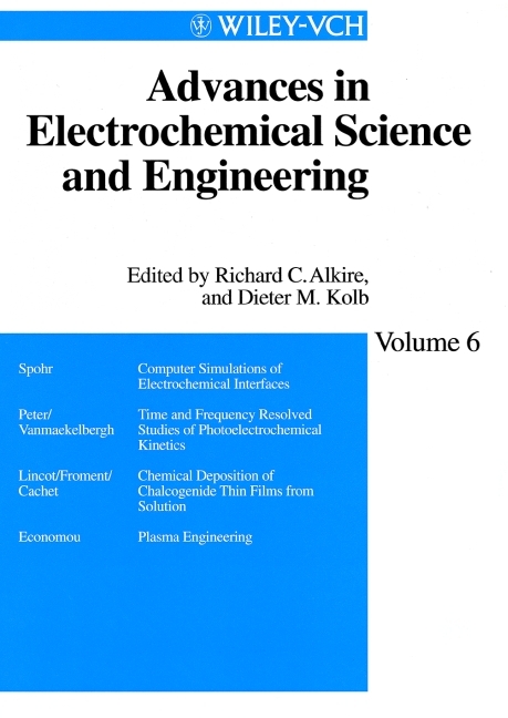 Advances in Electrochemical Science and Engineering - 