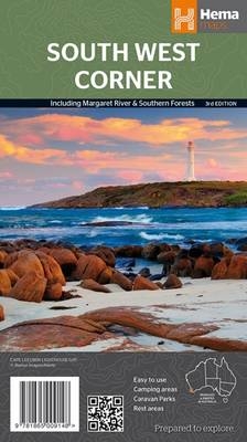 Sth West Corner Map: Margaret River & Southern Forests