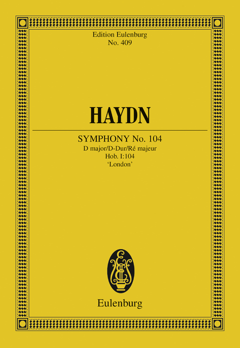 Symphony No. 104 D major - Joseph Haydn