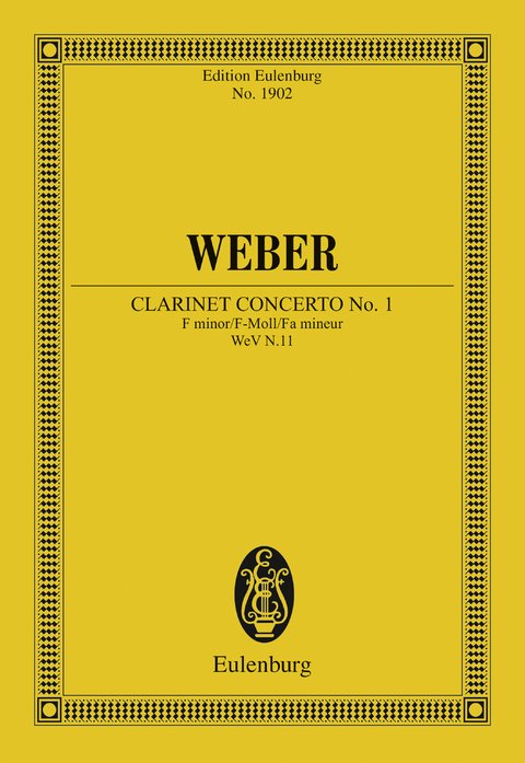 Clarinet Concerto No. 1 F minor - Carl Maria Von Weber