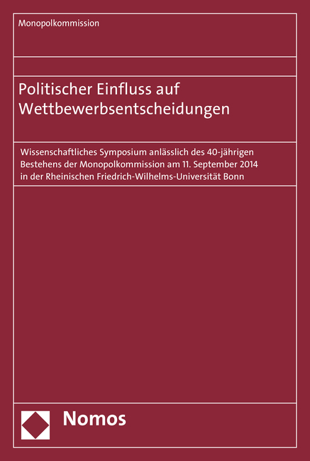 Politischer Einfluss auf Wettbewerbsentscheidungen - 