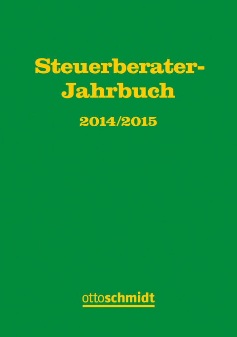 Steuerberater-Jahrbuch 2014/2015 - 