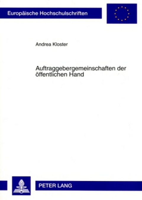 Auftraggebergemeinschaften der öffentlichen Hand - Andrea Kloster