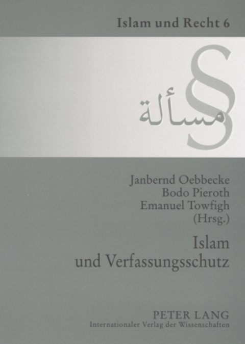 Islam und Verfassungsschutz - 