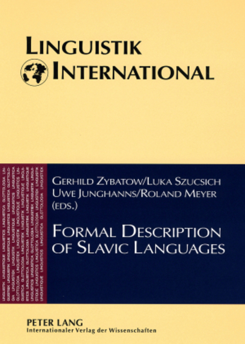 Formal Description of Slavic Languages - 