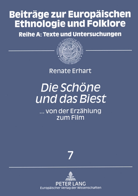 «Die Schöne und das Biest» - Renate Erhart