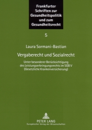 Vergaberecht und Sozialrecht - Laura Sormani-Bastian