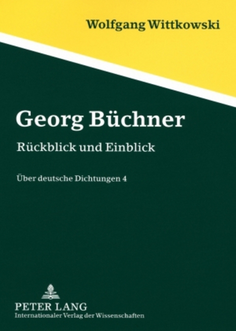 Georg Büchner - Wolfgang Wittkowski