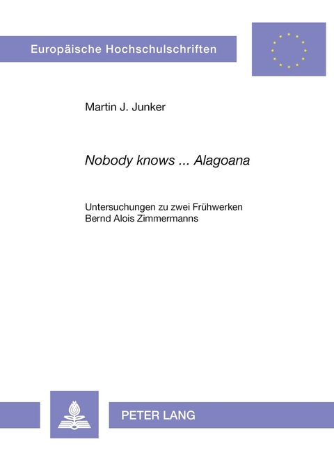 «Nobody knows ... Alagoana» - Martin Junker