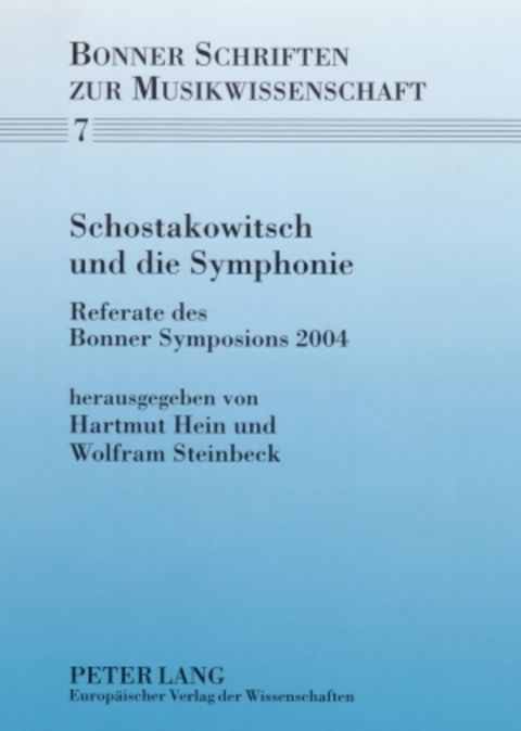 Schostakowitsch und die Symphonie - 