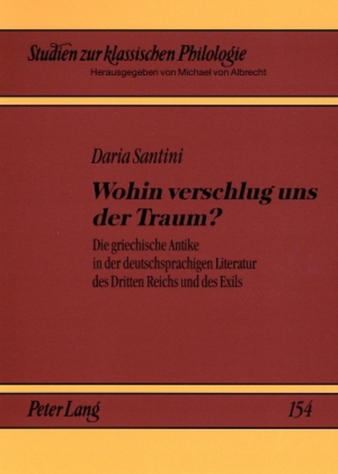 Wohin verschlug uns der Traum? - Daria Santini