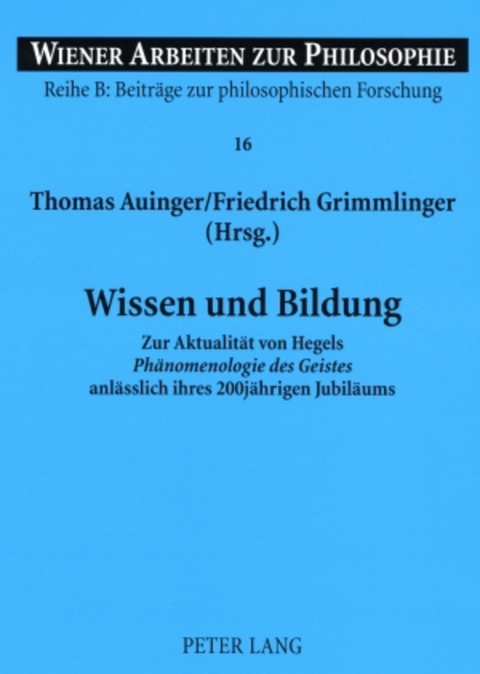 Wissen und Bildung - 