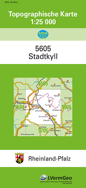 TK25 5605 Stadtkyll -  Landesamt für Vermessung und Geobasisinformation Rheinland-Pfalz