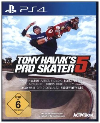 Tony Hawk's Pro Skater 5, 1 PS4-Blu-ray Disc