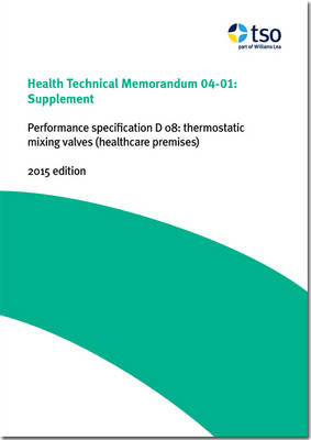 Performance specification D 08 -  Department of Health: Estates and Facilities Division