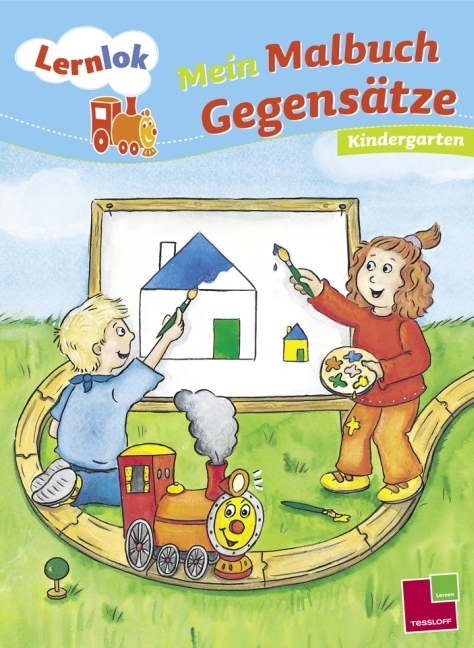 Mein Malbuch Gegensätze