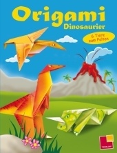 Origami Dinosaurier 6 Tiere zum Falten