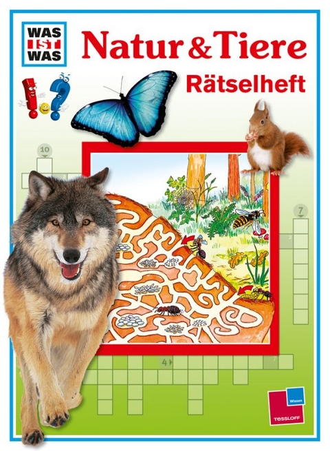 Was ist was: Rätselheft Natur & Tiere - 