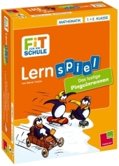 Fit für die Schule Lernspiel Mathe 1. + 2. Klasse. Das lustige Pinguinrennen - Reiner Knizia