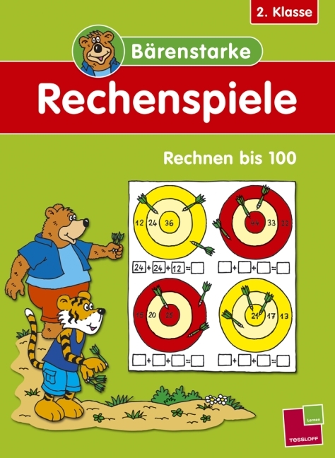 Bärenstarke Rechenspiele 2. Klasse: Rechnen bis 100 - Tom Dahlke