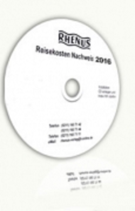 Rhenus Reisekosten CD 2016