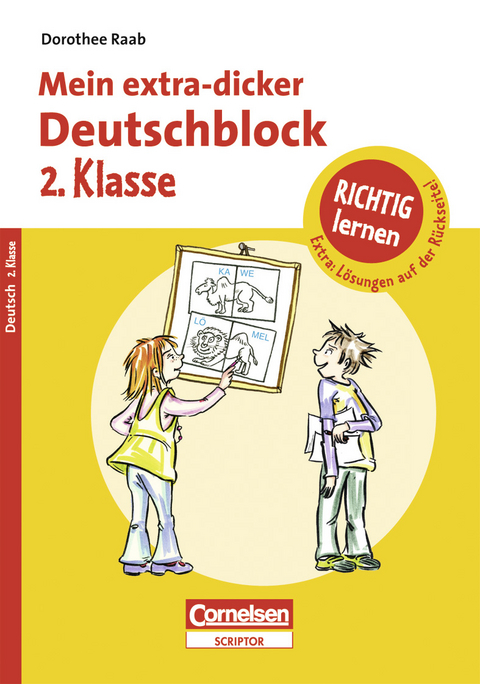 RICHTIG lernen - Mein extra-dicker Deutschblock 2. Klasse