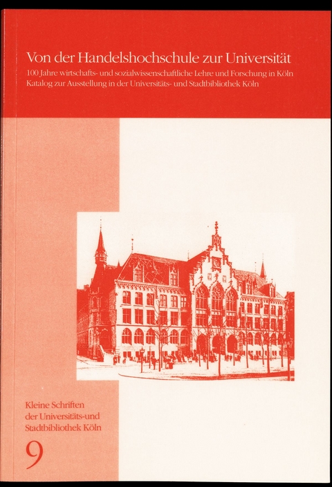 Von der Handelshochschule zur Universität - Ralf Depping, Gisela Lange, Heinrich Meister