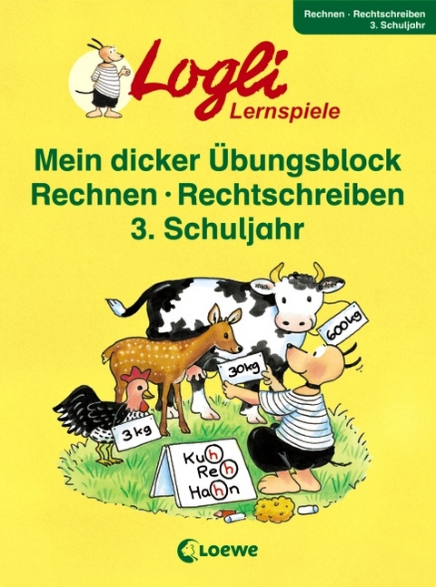 Mein dicker Übungsblock Rechnen - Rechtschreiben 3. Schuljahr - Corina Beurenmeister, Falko Honnen