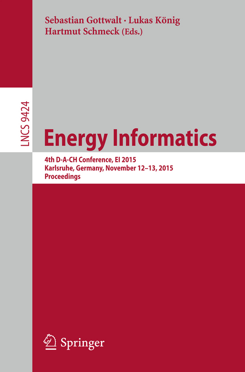 Energy Informatics - 