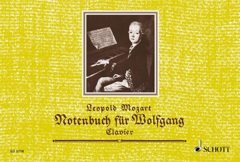 Notenbuch für Wolfgang - 