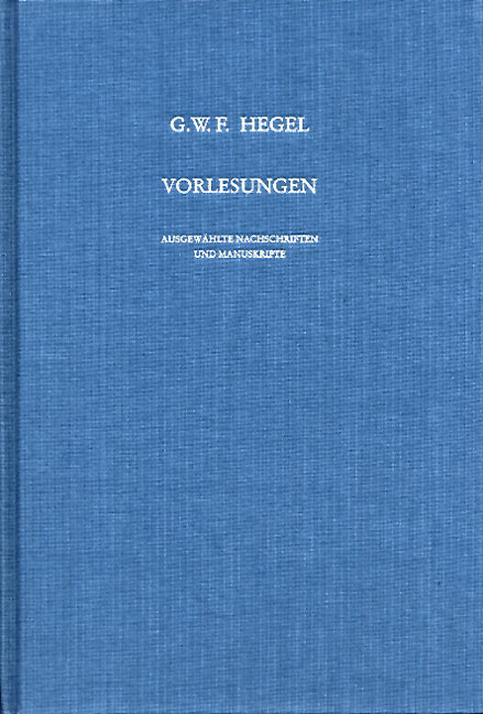 Vorlesungen über die Logik und Metaphysik - Georg Wilhelm Friedrich Hegel