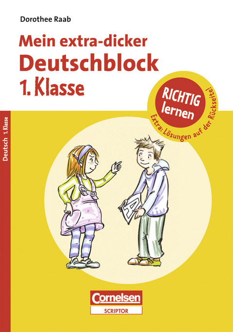 RICHTIG lernen - Mein extra-dicker Deutschblock 1. Klasse