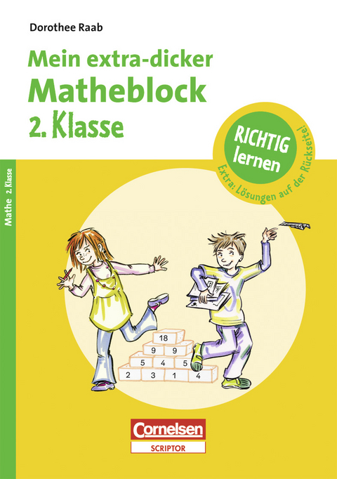 RICHTIG lernen - Mein extra-dicker Matheblock 2. Klasse