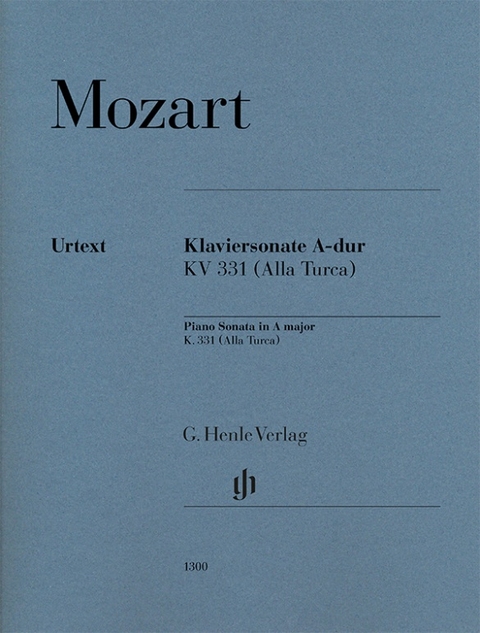 Wolfgang Amadeus Mozart - Klaviersonate A-dur KV 331 (Alla Turca) - 