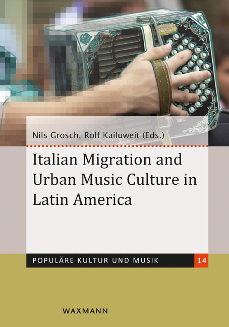 Italian Migration and Urban Music Culture in Latin America - 