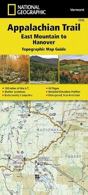 Appalachian Trail, East Mountain to Hanover, Vermont -  National Geographic Maps