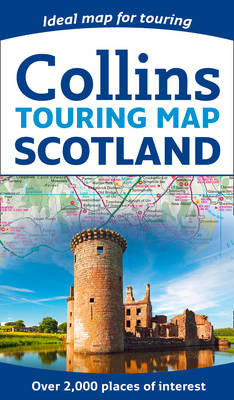 Scotland Touring Map -  Collins Maps