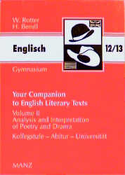 Your Companion to English Literary Texts / Your Companion to Englisch Literary Texts - Wilhelm Rotter, Hermann Bendl