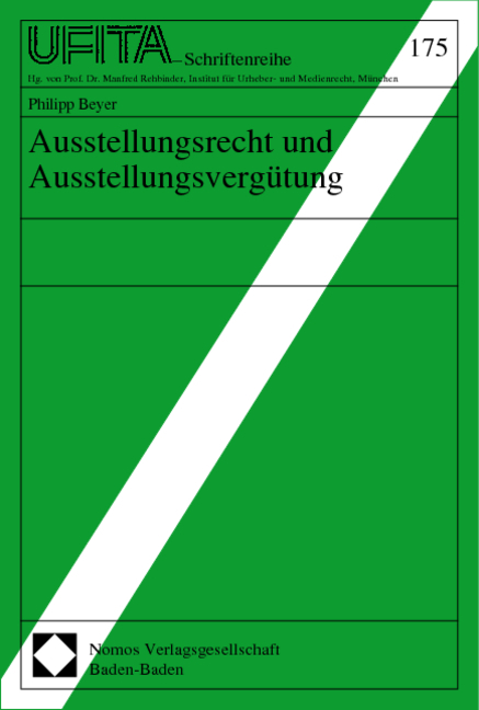 Ausstellungsrecht und Ausstellungsvergütung