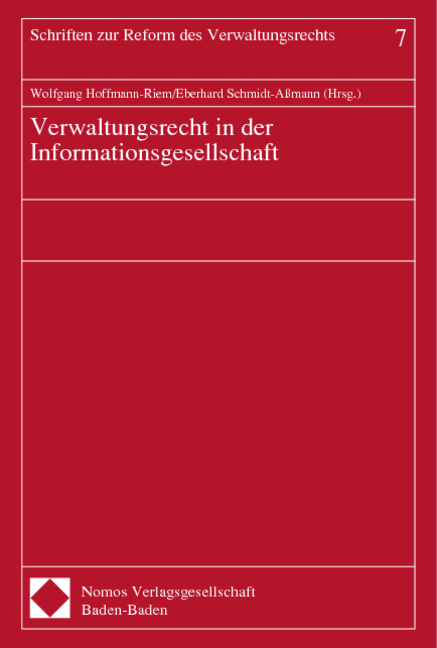 Verwaltungsrecht in der Informationsgesellschaft - 