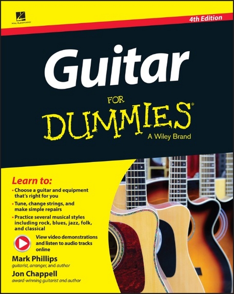 Guitar For Dummies - Mark Phillips, Jon Chappell,  Hal Leonard Corporation