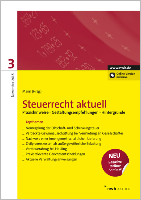 Steuerrecht aktuell 3/2015