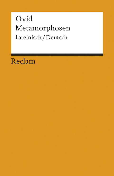 Metamorphosen. Lat./Dt. -  Ovid