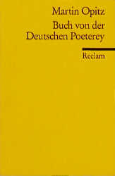 Buch von der Deutschen Poeterey (1624) - Martin Opitz