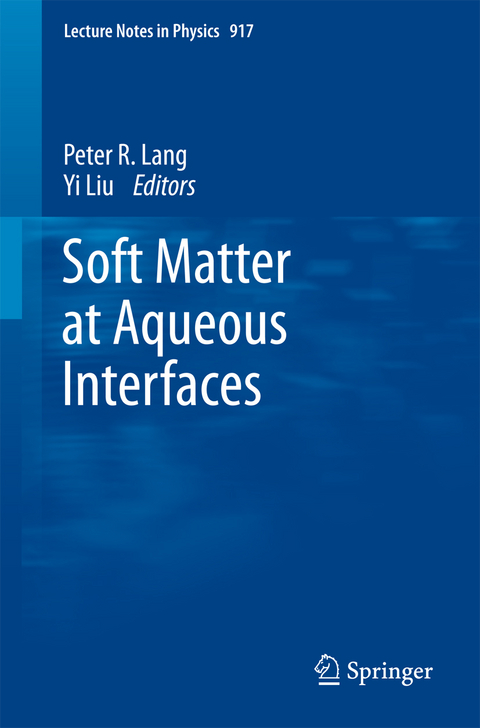 Soft Matter at Aqueous Interfaces - 